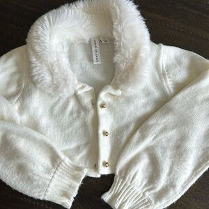 Fur collared jacket - Janie Jack